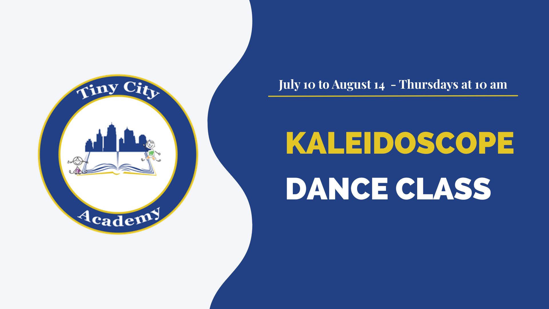 Thursdays - Dance Kaleidoscope at Tiny City Academy Sterling VA